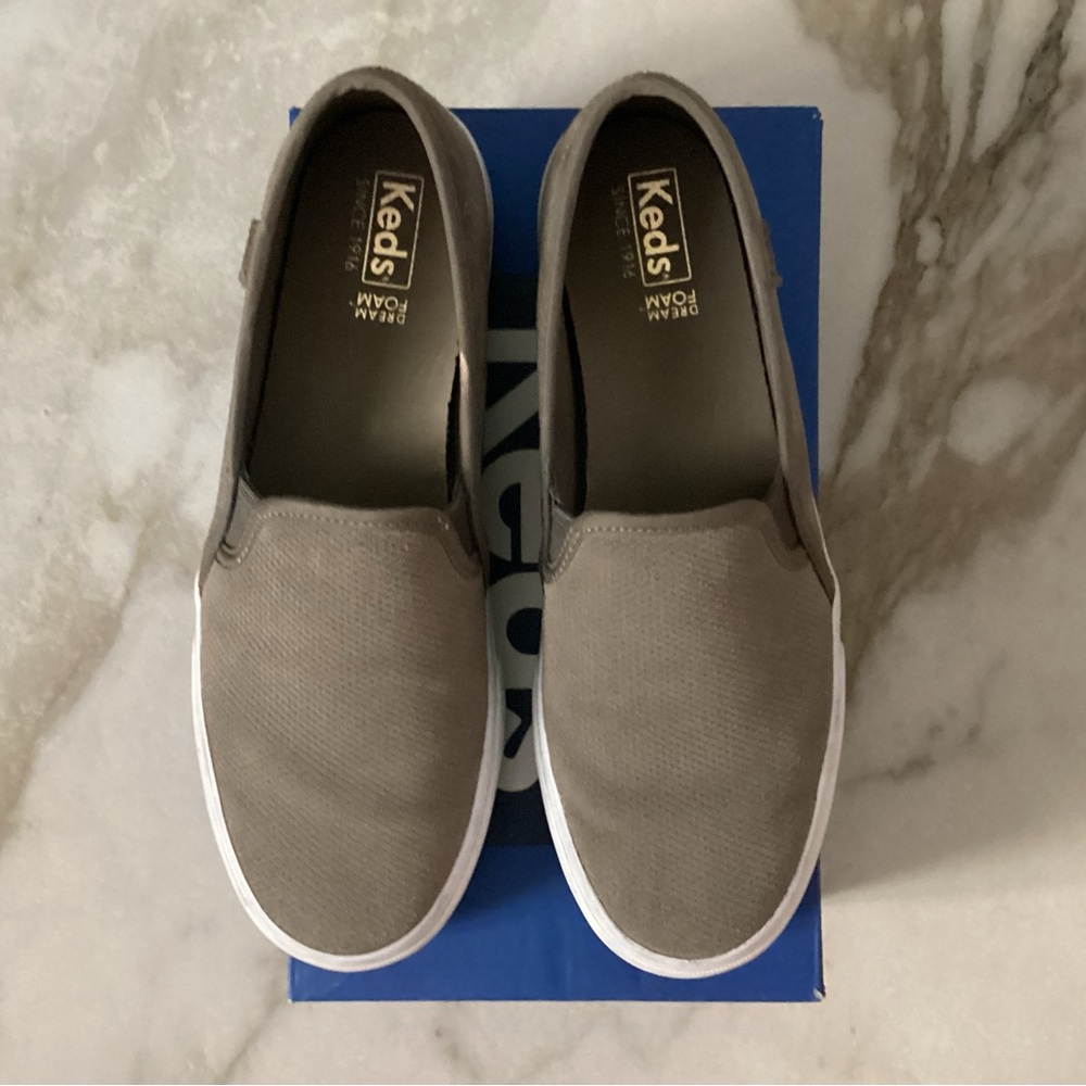 Keds Casual Slip-On Shoes in Olive